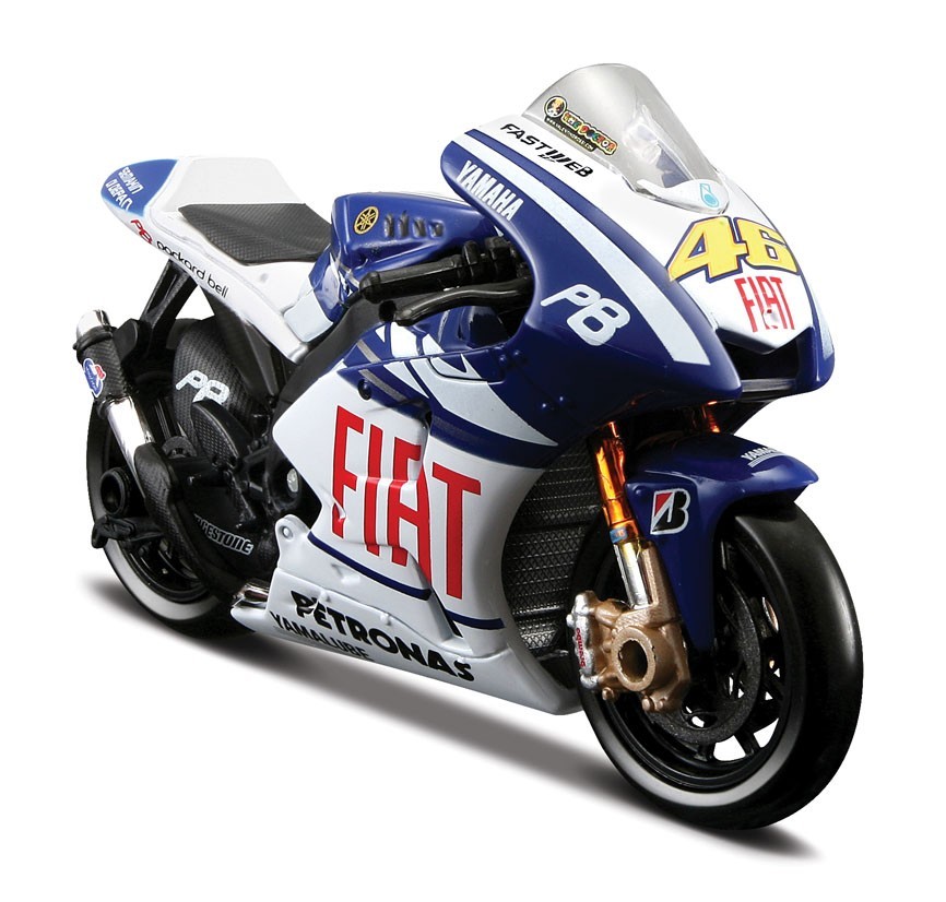 MAISTO 31178-10 Scale 1/10 | YAMAHA YZR-M1 N 46 MOTOGP 2010
